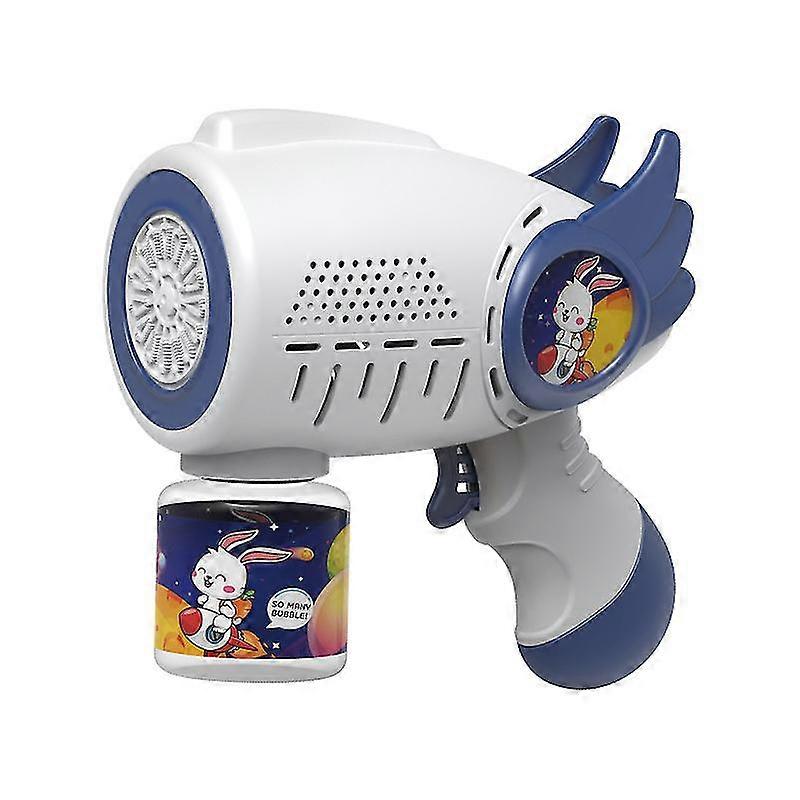 Cartoon Shape Fully Automatic Continuous Foaming Handheld Electric Bubble Gun (battery And Bubble Liquid Not Included)