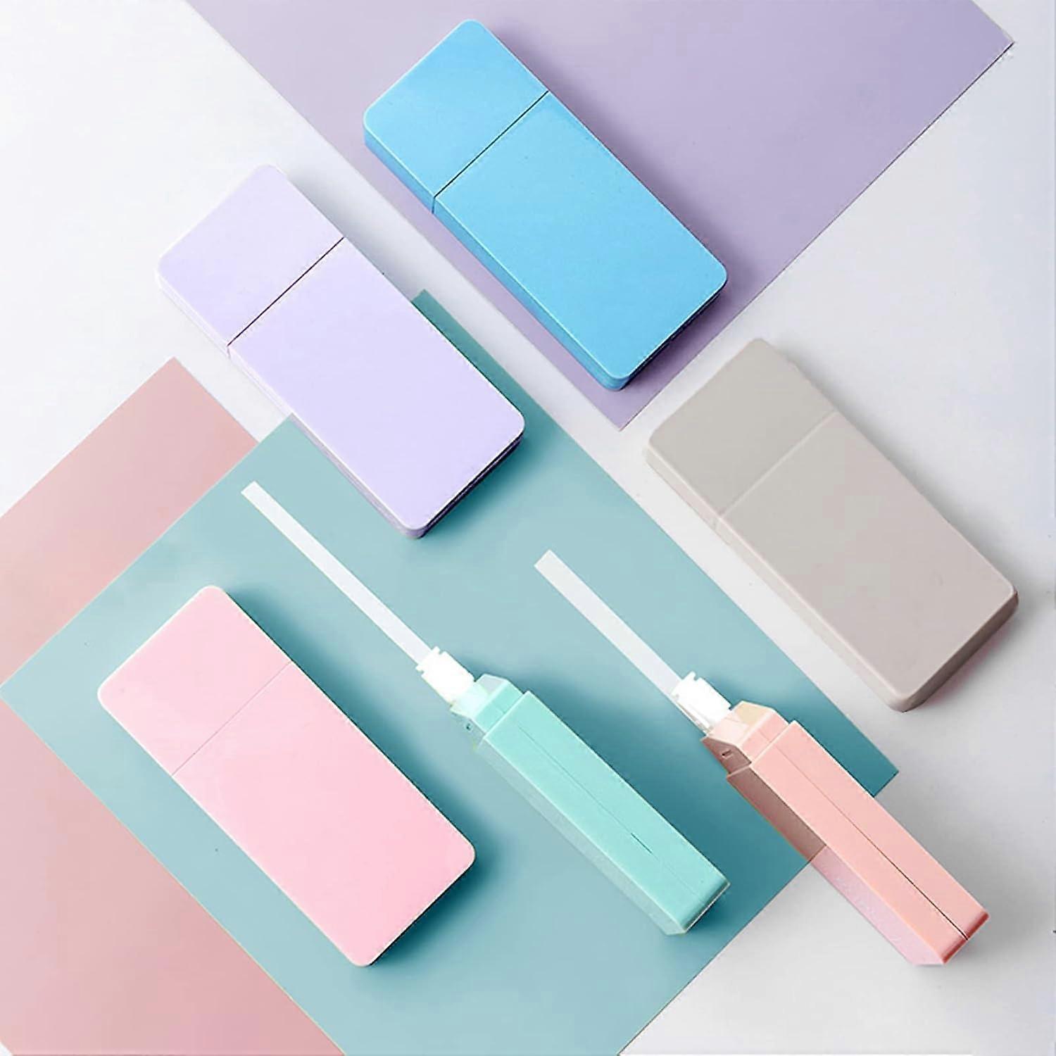 Correction Tapes, 6 Pack Mini Simple INS style White Correction Tape, Tape Eraser,Correction Tape