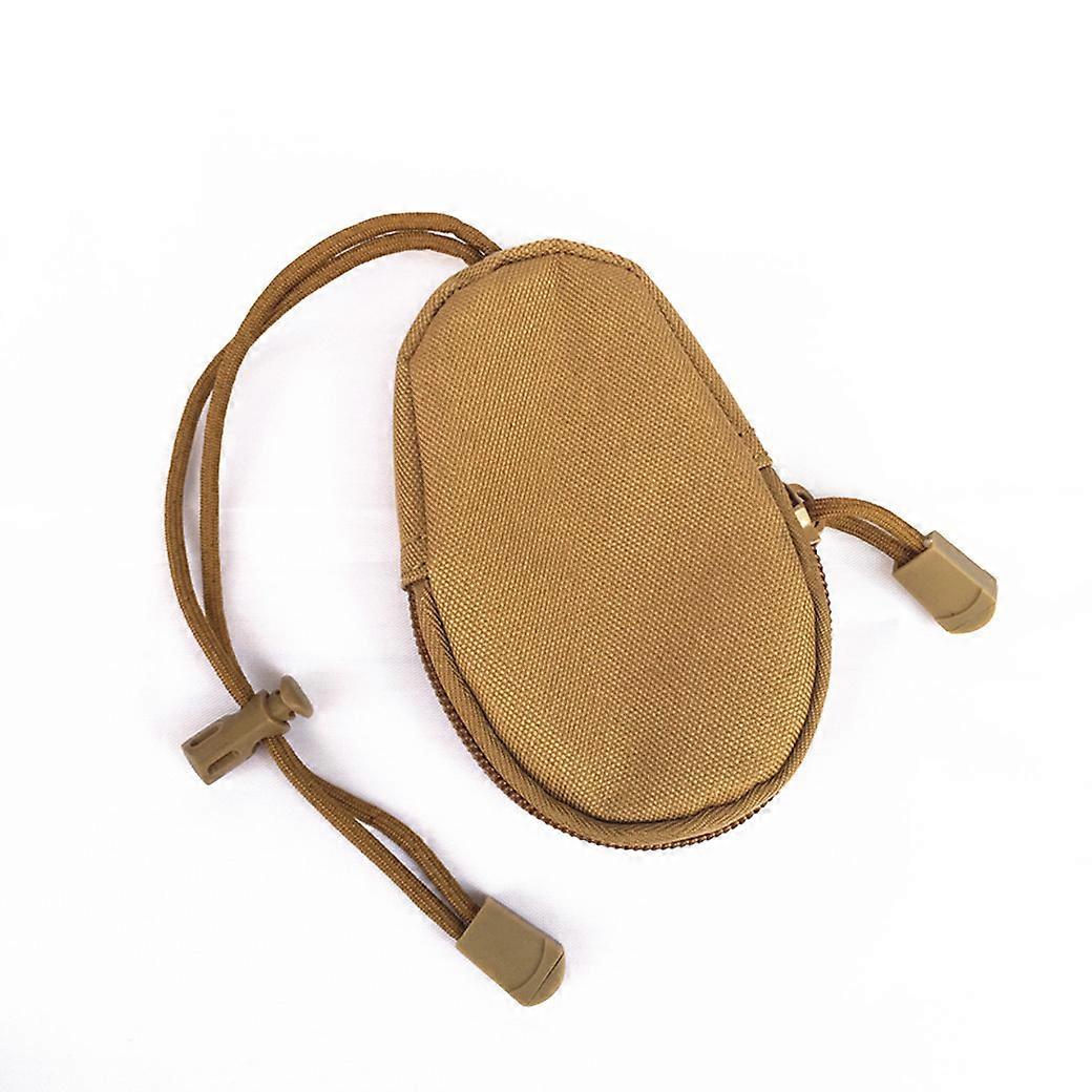 Mini Key Wallet Coin Purse Pouch,KHAKI