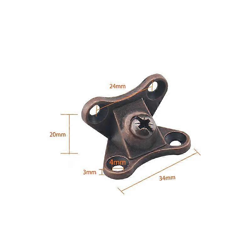 Detachable angle support bracket -10 right angle L-support connector brackets