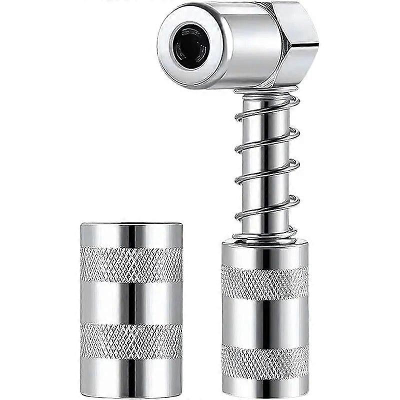 90 Degree Grease Coupler Adapter Fitting Tool Coupler Grease Fitting Tool For Car Truck Sleeve Locks Coupler In Place ST1M339