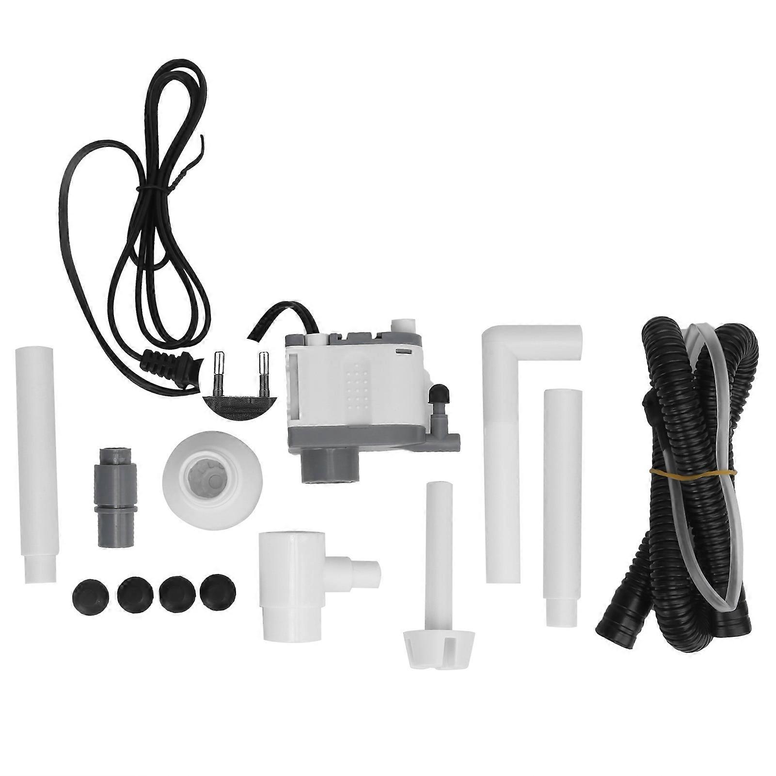 Filtre submersif de pompe d’aquarium Filtre immersif 3 en 1 Quiet OxygenFiltre de pompe croissant pour petit aquarium (prise UE 220V)