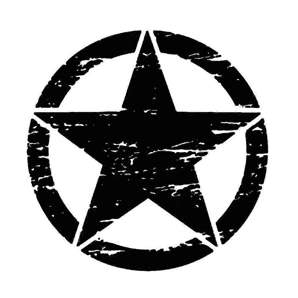 Army Star Graphic Vinyl Car Styling Window Engine Hood Reflective Sticker Decal-Excellence