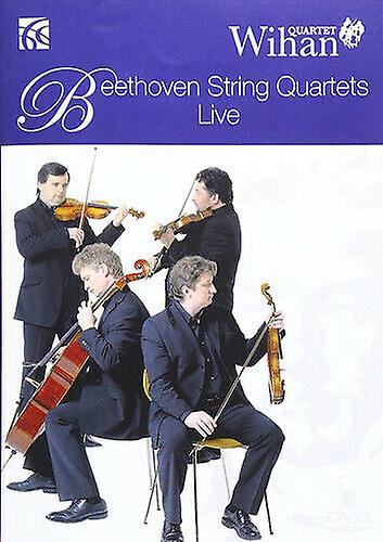 Wihan Quartet Beethoven String Quartets Live DVD (2018) Alice Nellis cert E 2 - Region 2