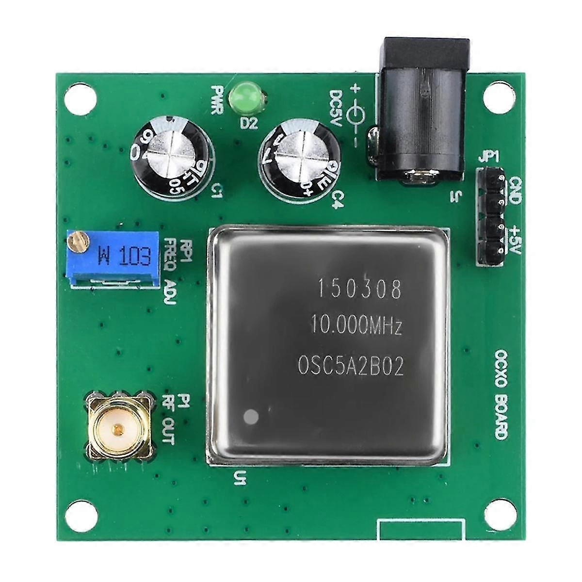 10MHz Frequency OCXO Board 10M-2525 10MHz/13DBM Reference Plate Constant Temperature Crystal Oscillator Sine Wave Output