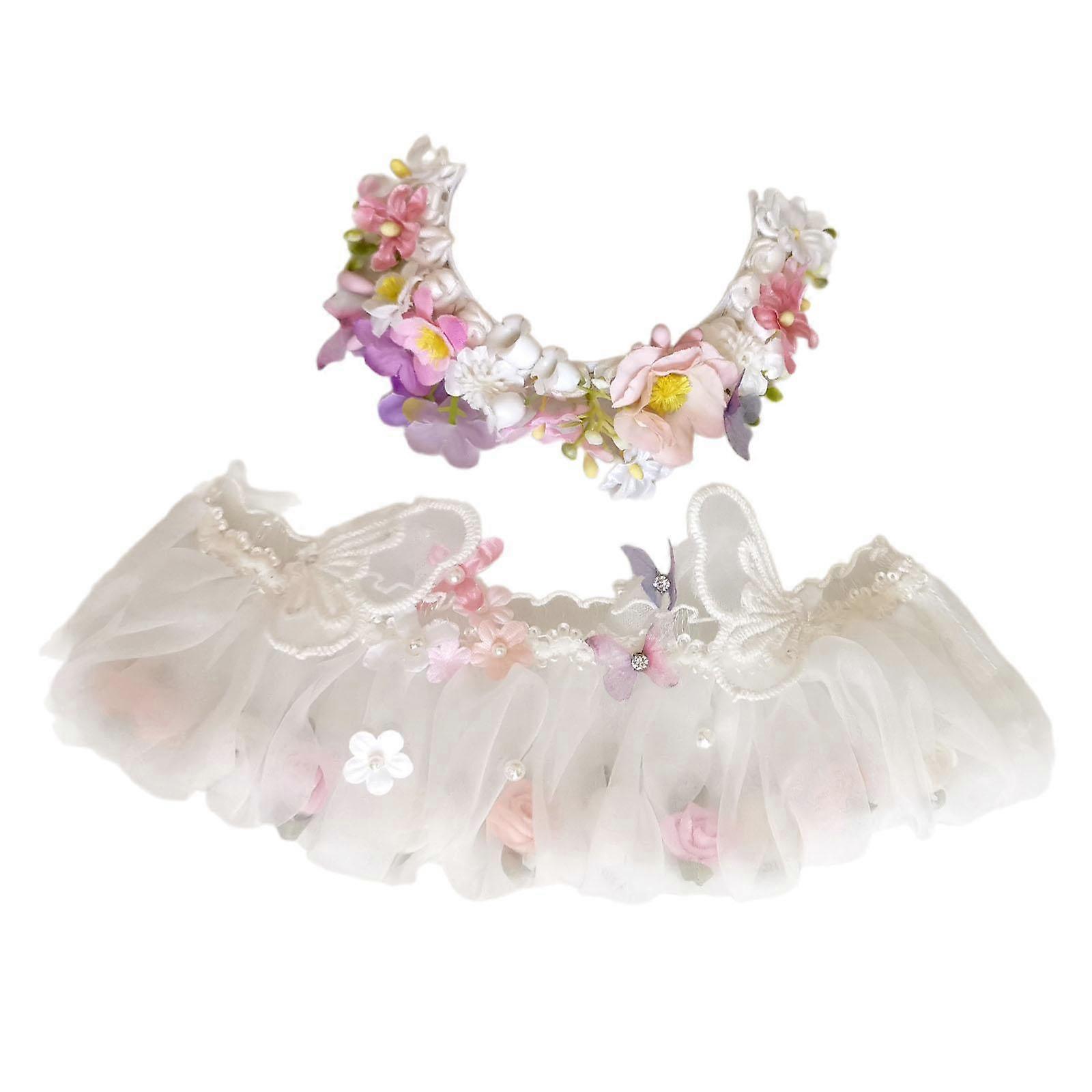 17 cm Plüsch Puppe Kleidung Plüsch Puppe Zubehör Mode DIY Puppe Feenkleid Stil A