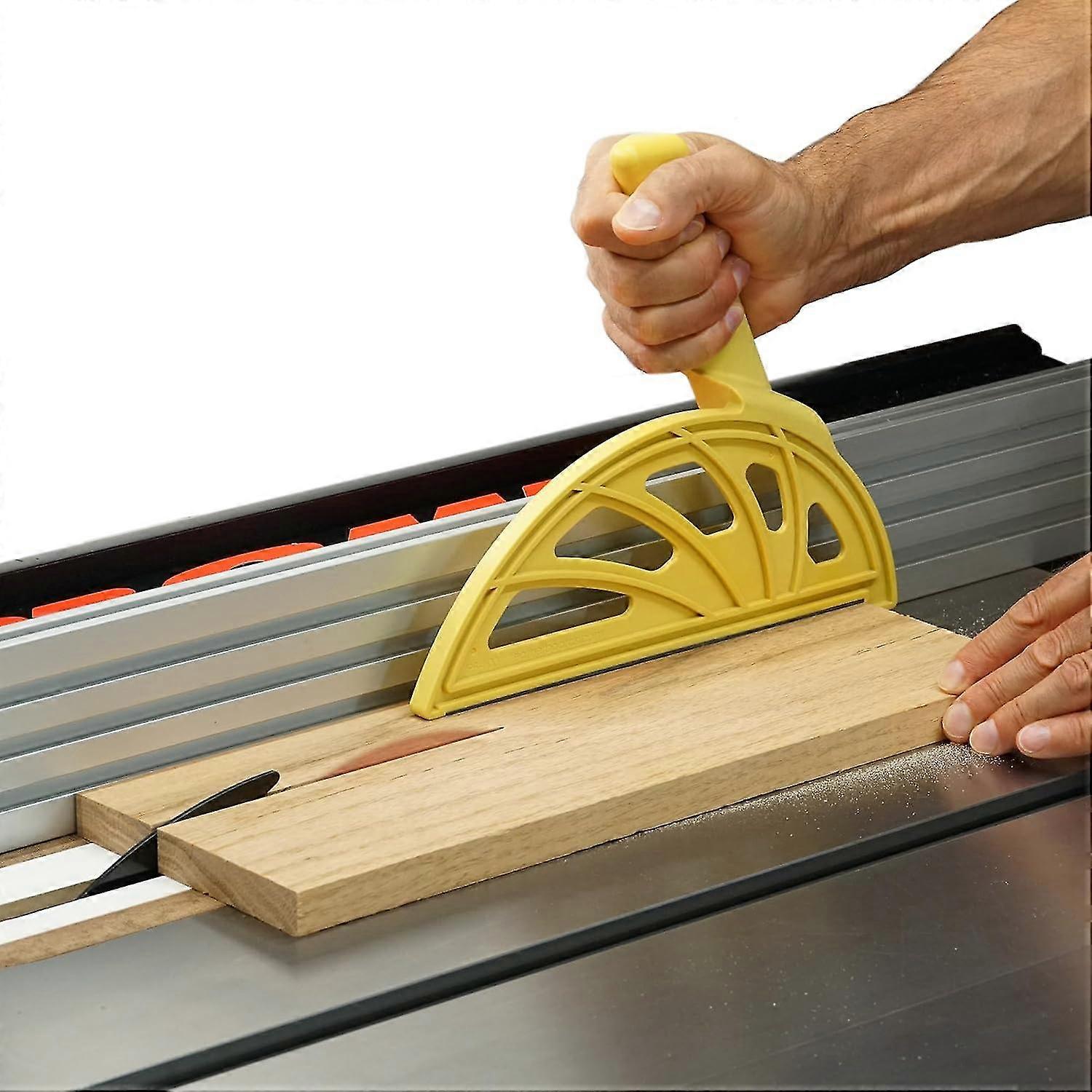 Push Block For Table Saws, Router Tables, And Jointers - Offset Handle Push Stickfeatherboards For Table Sawpush Sticks For Table Saw