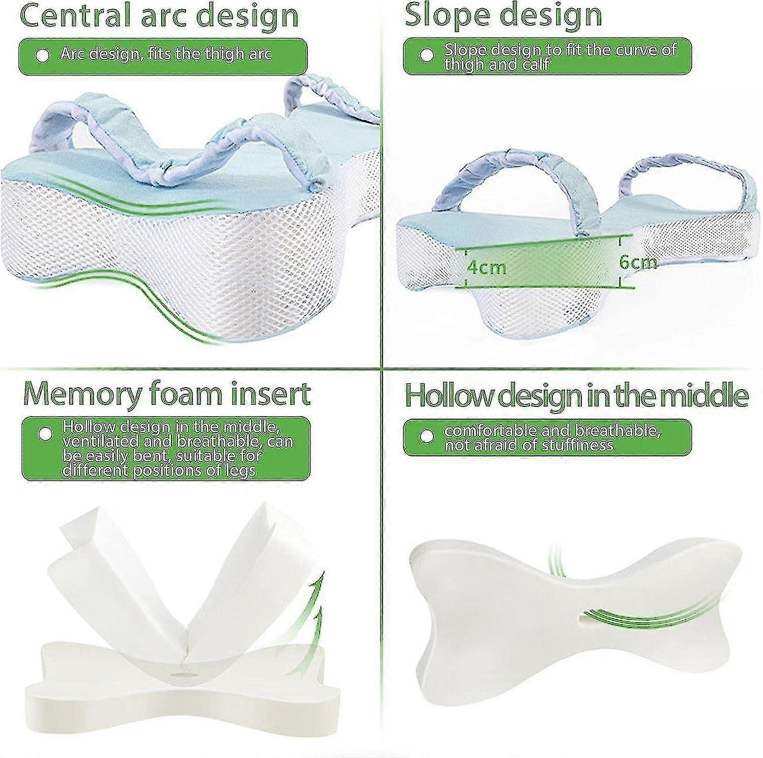 7 Best Knee Pillows For Back And Side Sleepers In 2025 - Foto 12