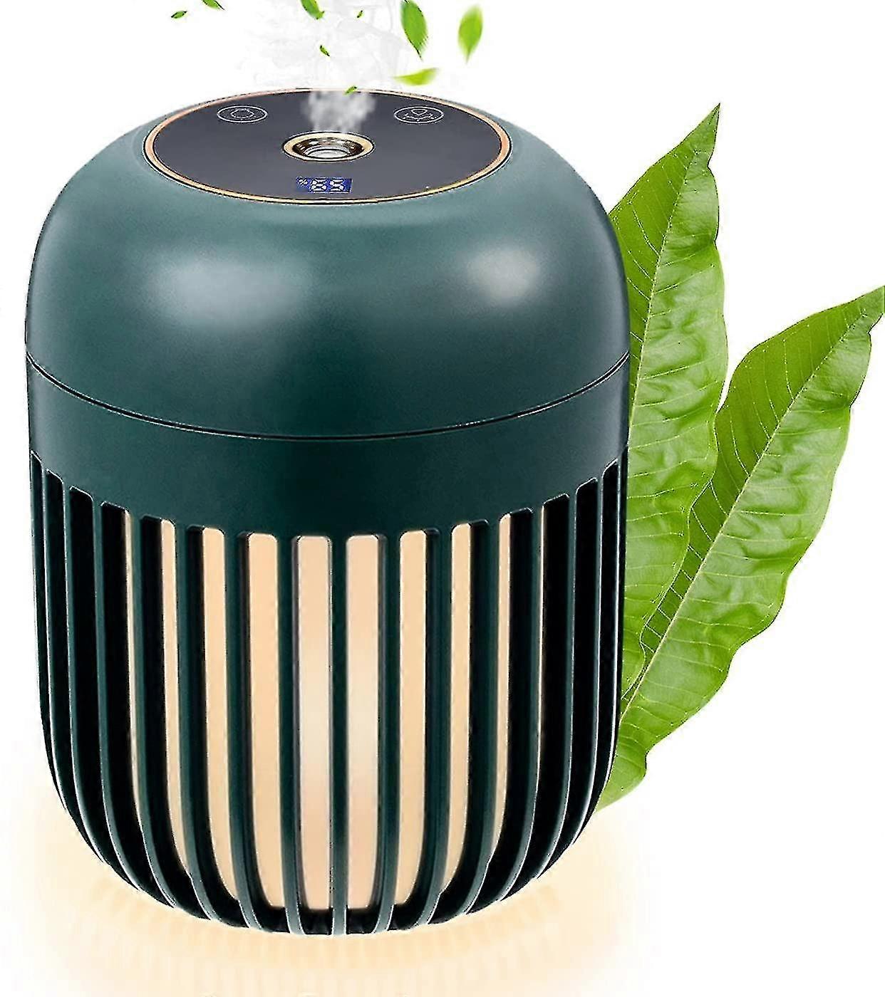 Mini umidificatore portatile per piante, piccolo umidificatore a nebbia fredda interna, 2000mah a batteria, luci notturne, spegnimento automatico, silenzioso personale wireless