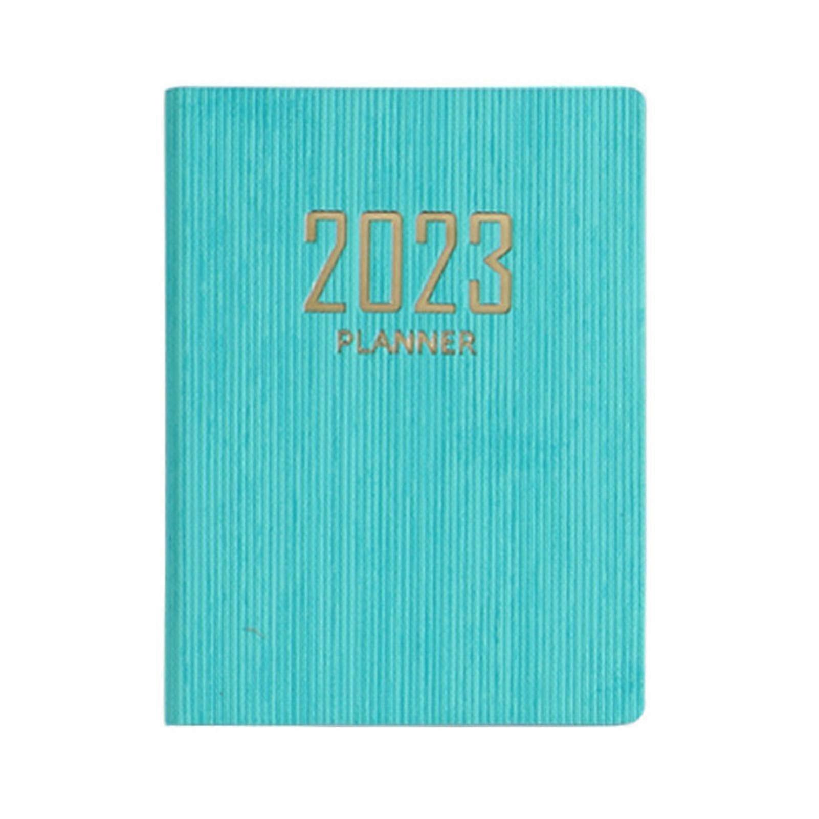 2023 Daily Planner Notebook Portable A7 Pocket Calendar 60 Sheets/120 Pages-Yvan