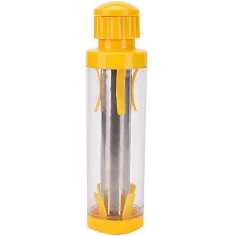 Yellow Deluxe Corn Stripper, Quickly Remove Kernels From the Cob,No Splatters or Mess,Dishwasher Sa