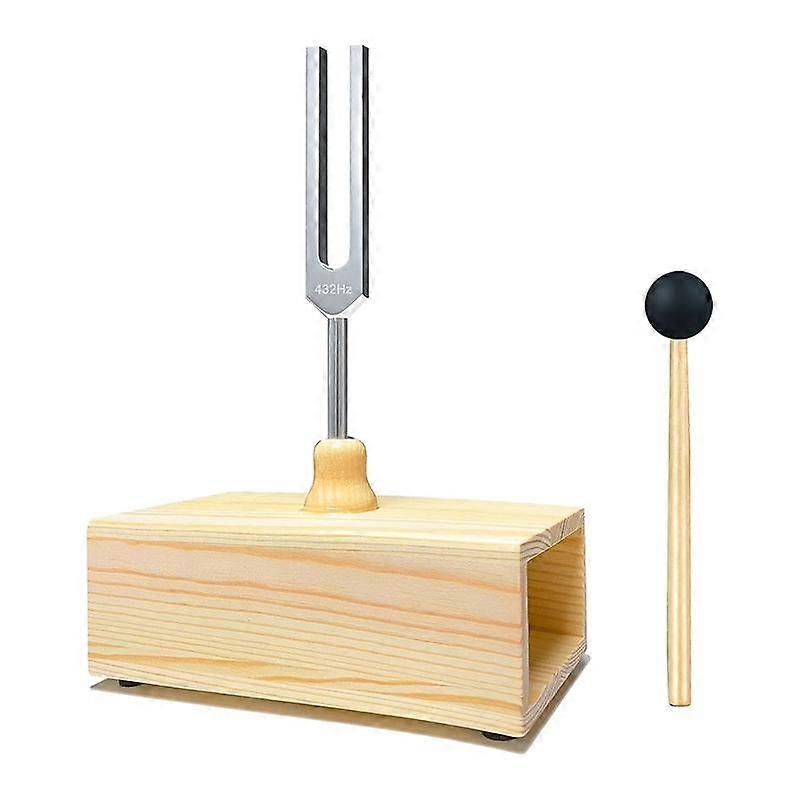 432 Hz Tuning Fork with Resonance Box