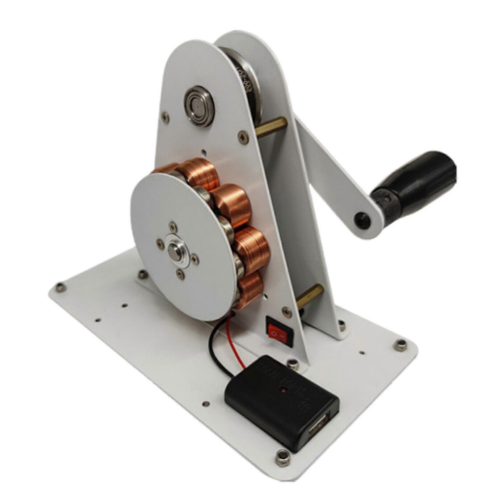 Nöd Utomhus Handvev Generator USB-laddare 12V Högeffektsdynamo 50W FT
