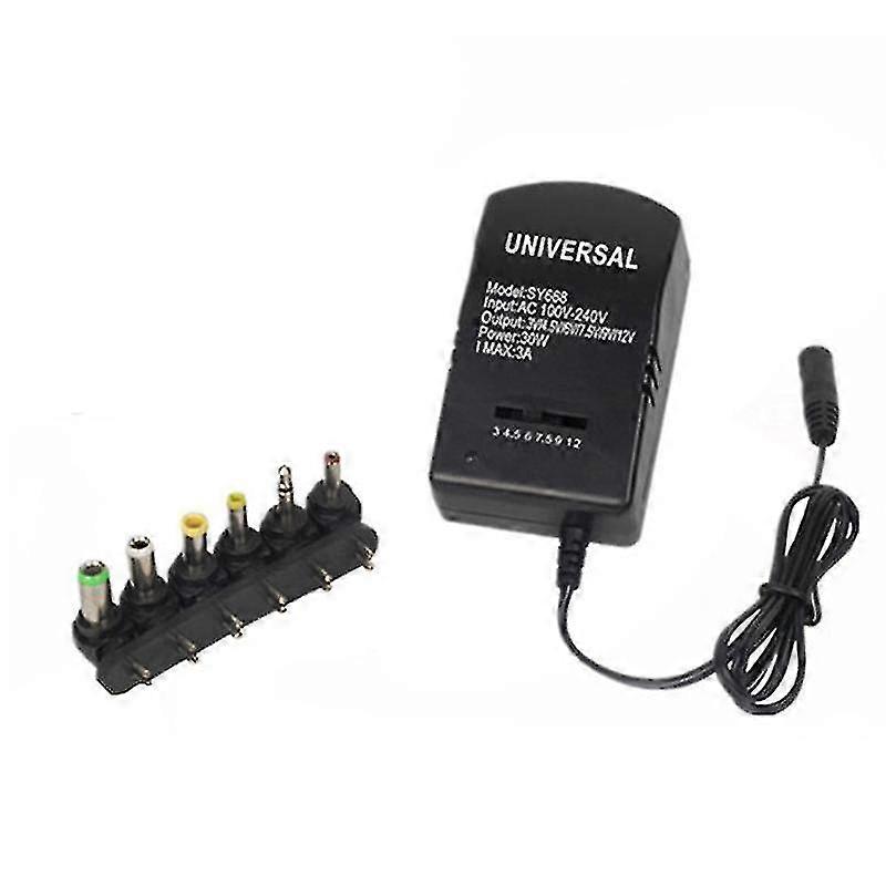 Charger Adapter Multi Voltage Power Supply Converter Eu Plug