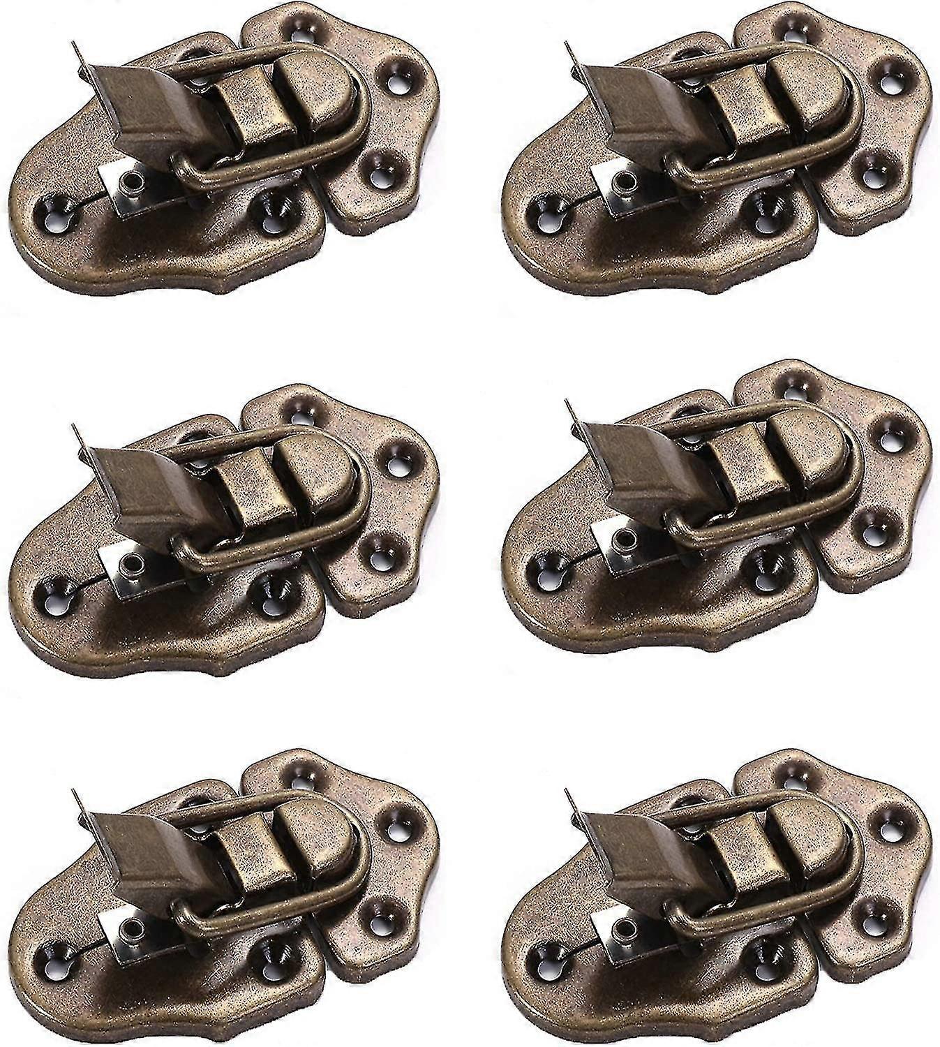 Bronze Buckle Clasp Sets Sets Antique Imitation Toolbox Clasp 4x7cm