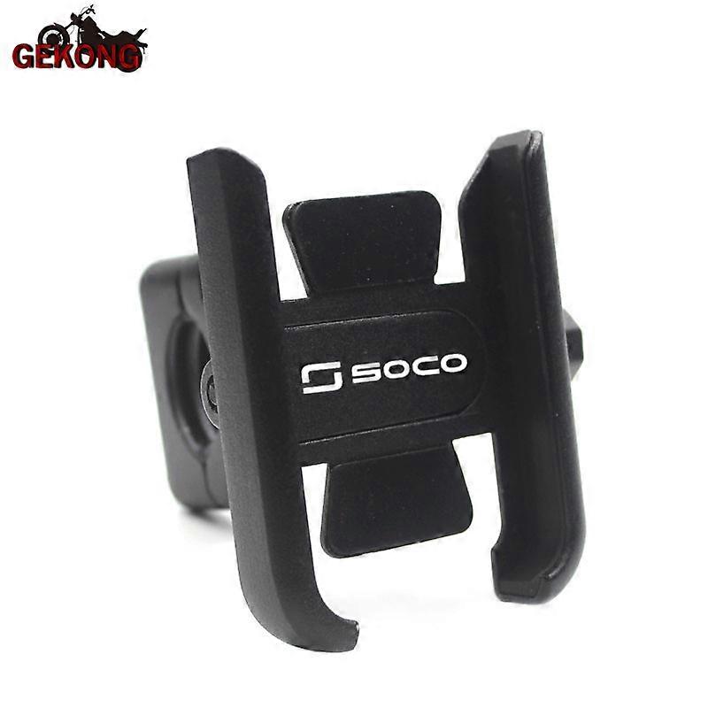 For SUPER SOCO CPX CUX TC 50/MAX/WANDERER TS 2020-2021 Motorcycle Aluminum Handle Bar Mobile Phone Bracket GPS Stand Holder