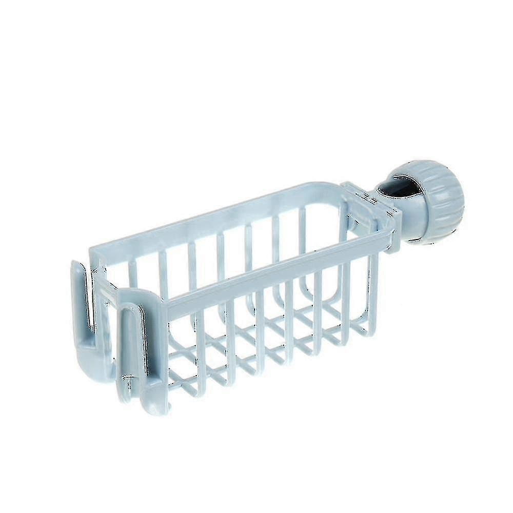 Kitchen Sink Faucet Storage And Organisation Rack(blue)