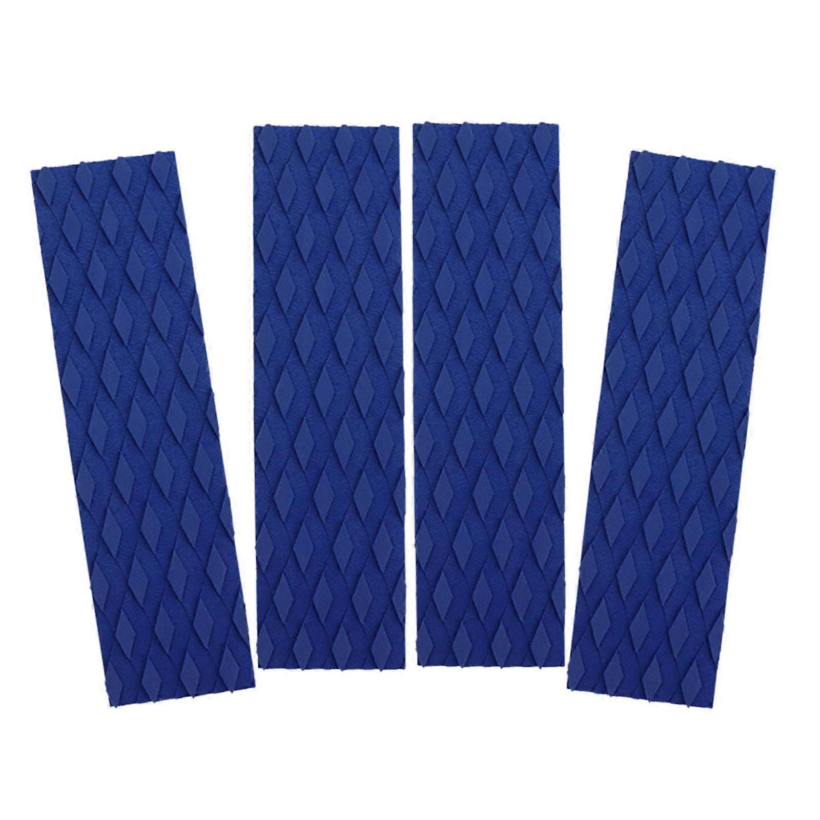 4Pcs Surfboard Traction Pads Deck Grip Pad for RV Canoe Stand up Paddleboard Yellow