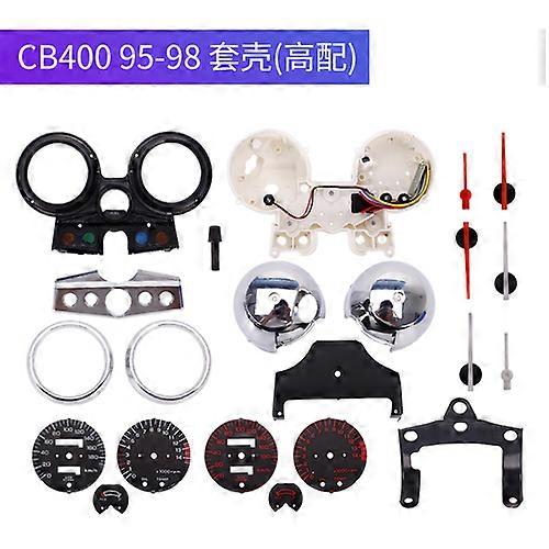 Motorcycle Instrument Case Kit Speedometer Cover For HONDA CB400