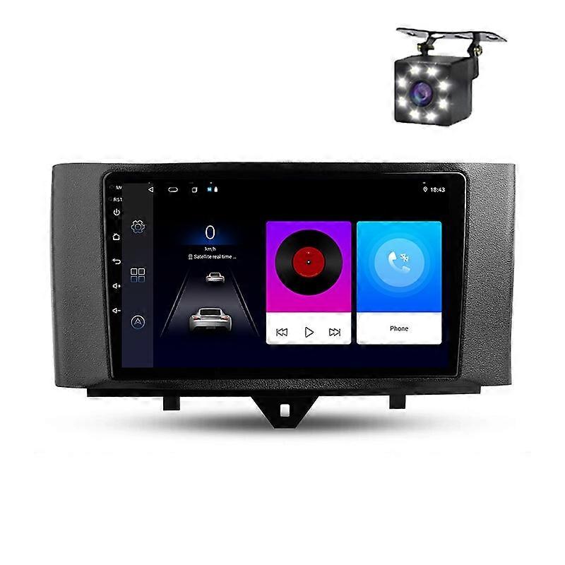 Car Radio Android 14 For Benz Smart Fortwo 2 2010 - 2015 Auto Multimedia Player Stereo