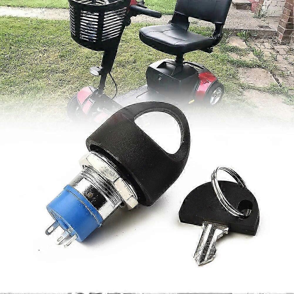 Ignition Switch with 2 Keys for Pride Mobility Scooter