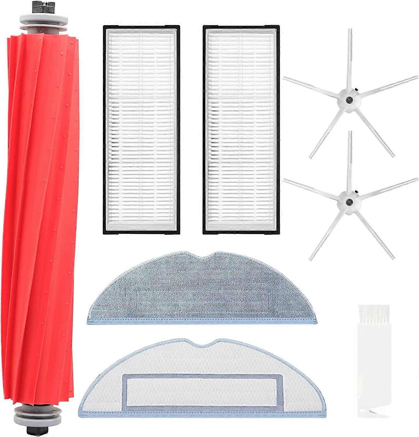 Accessories Replacement Parts For Xiaomi Roborock S7 S7 Plus S7+ S7 Maxv/S7 Maxv Ultra Robot Vacuum Cleaner, Including 1 Main Brush, 2 Side Brushes, 2