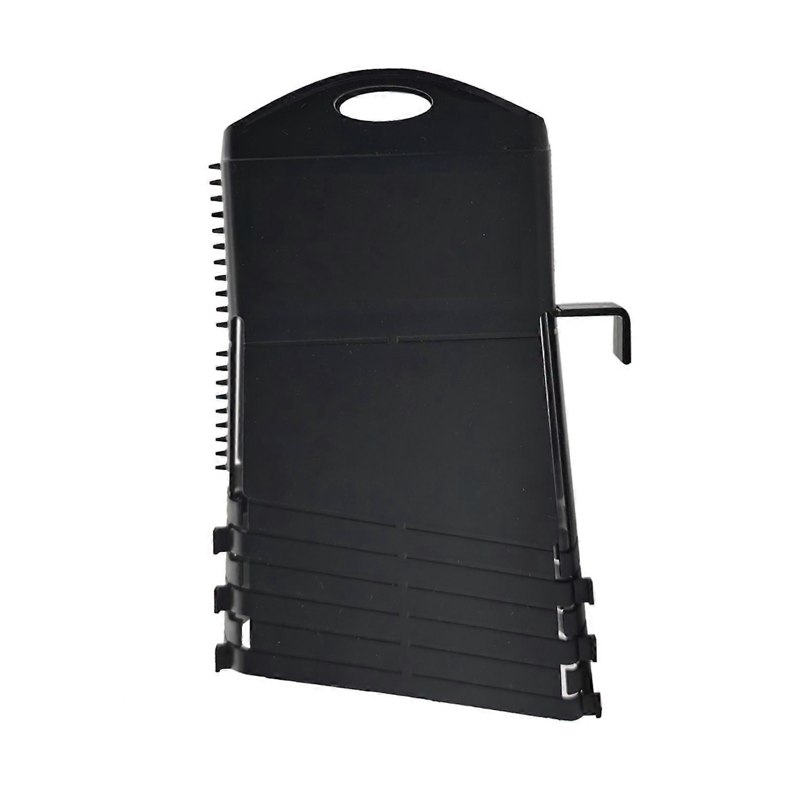 2 sets Multi-purpose paint skimmer (black) Auxiliary tool for brushes (brushes not included)