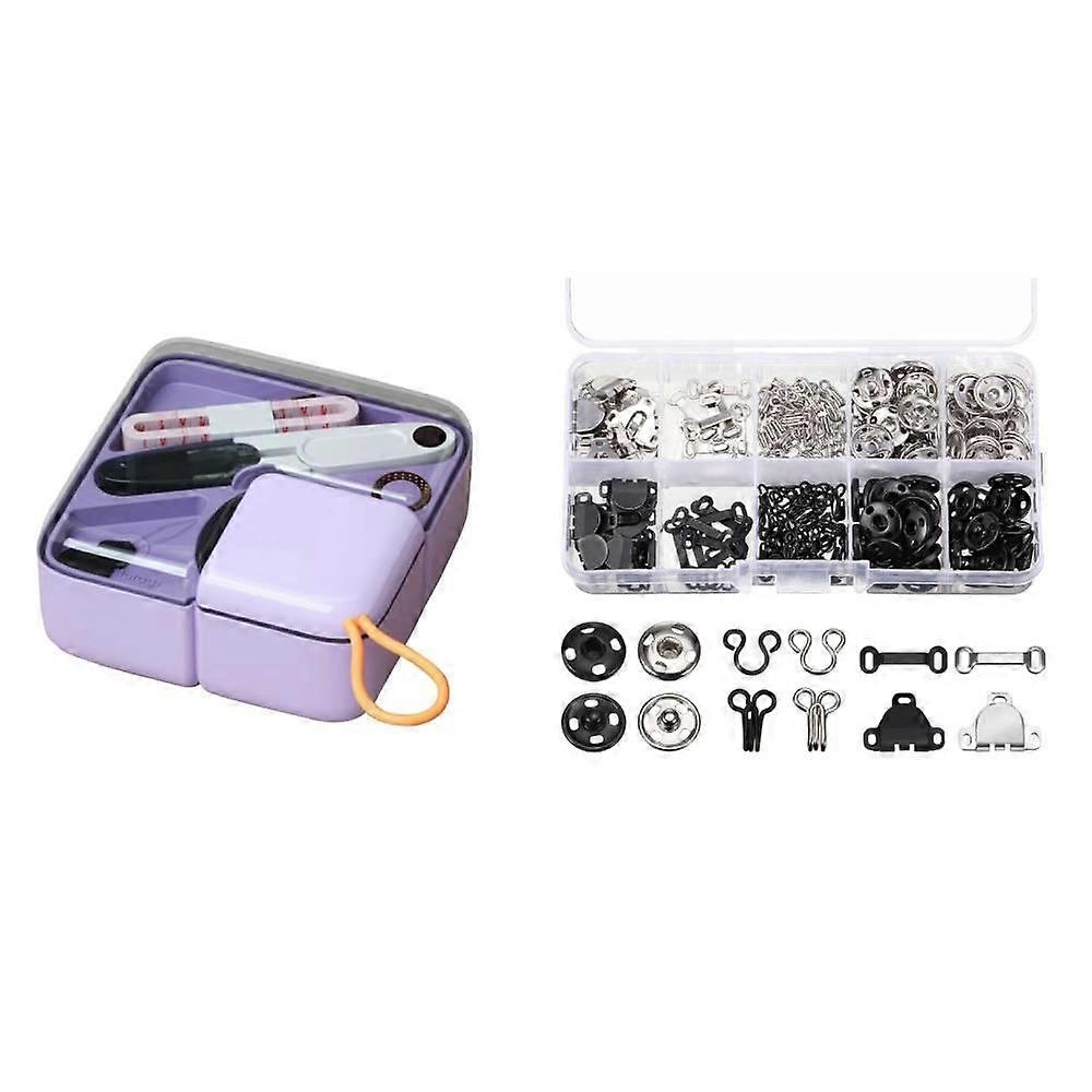 Thread Organization Expert: Optimize Your Sewing Space with Elegant Needle Box and Pant Hook Button Combination