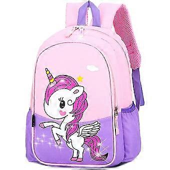 Mochila Unicórnio Crianças Mochilas Unicórnio Mochila Escolar Rosa Berçário Mochila Meninas Bebê Bagagem Bac
