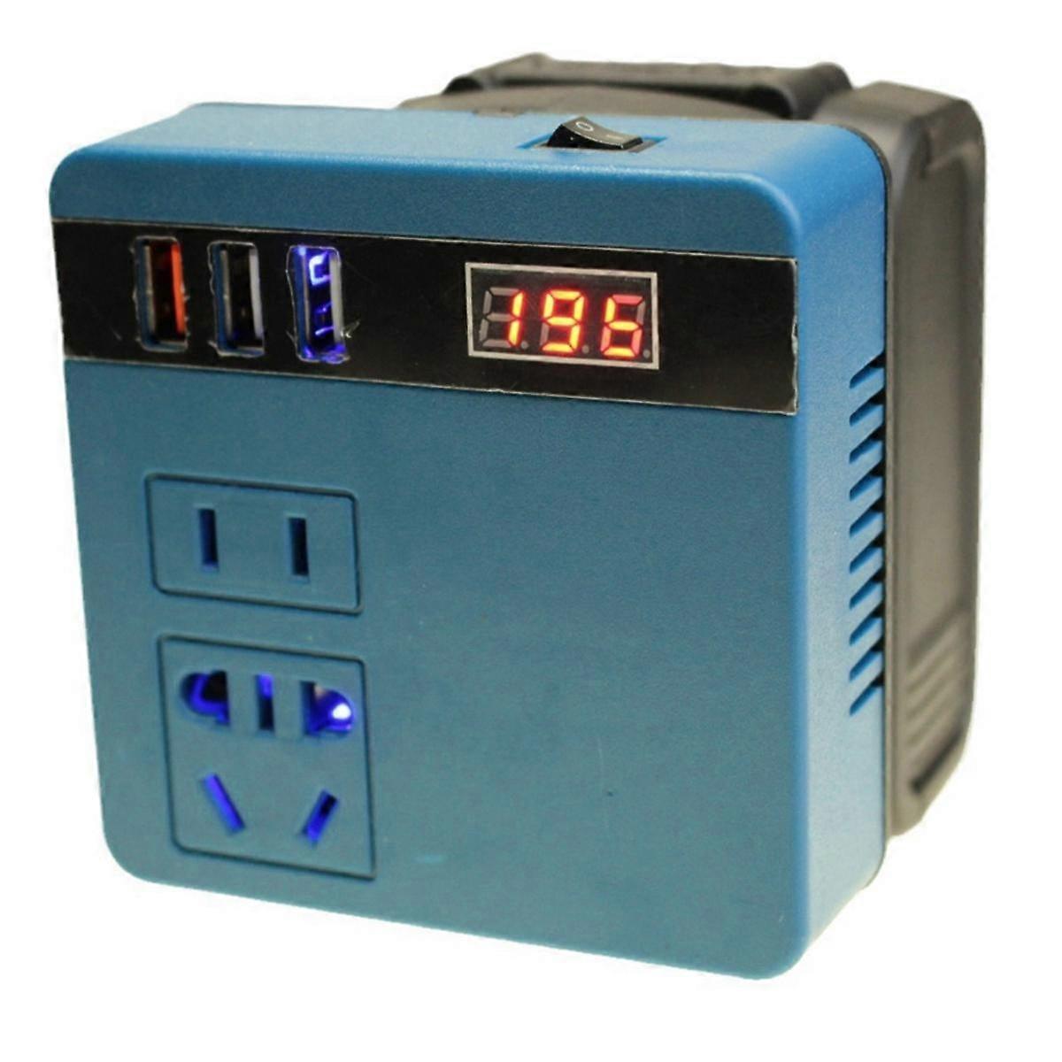 Pour onduleur de batterie au lithium, onduleur électrique AC220V / DC5V / onduleur de fonctionnement extérieur 20V