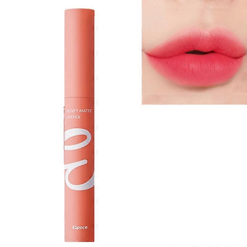 Glat fløjl mat læbestift Langvarig vandtæt non-stick kop lipgloss