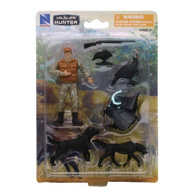 NewRay Wildlife Hunter 7-Piece Set, Turkey Hunter