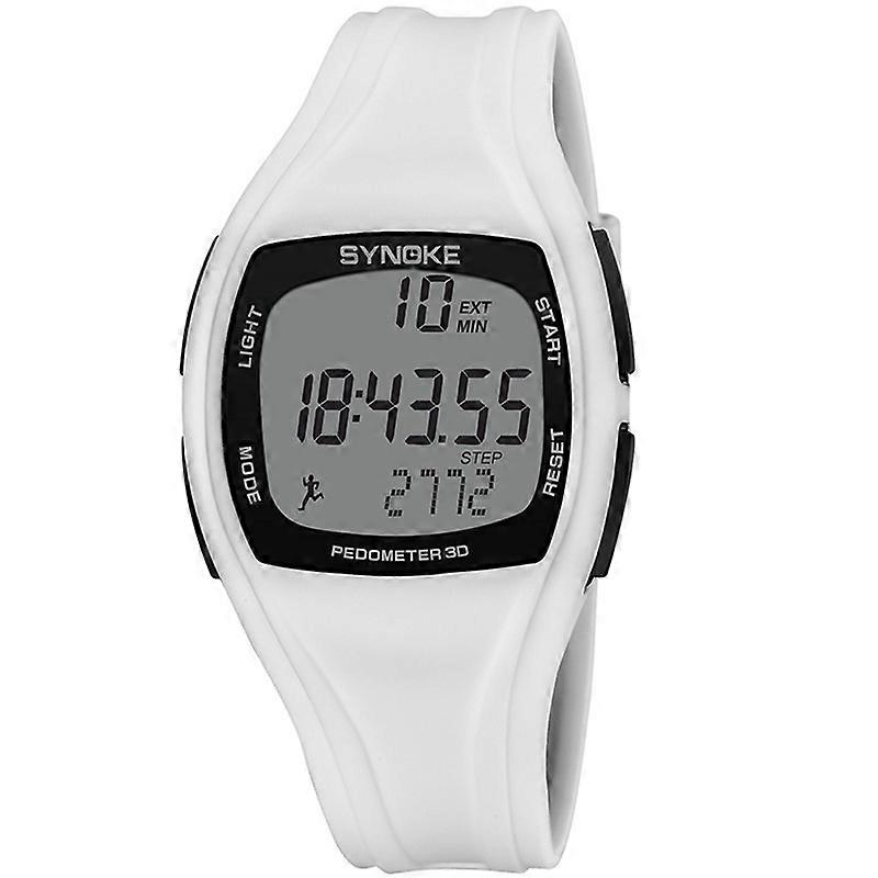 SYNOKE 9105 Sports Time Record Pedometer Watch