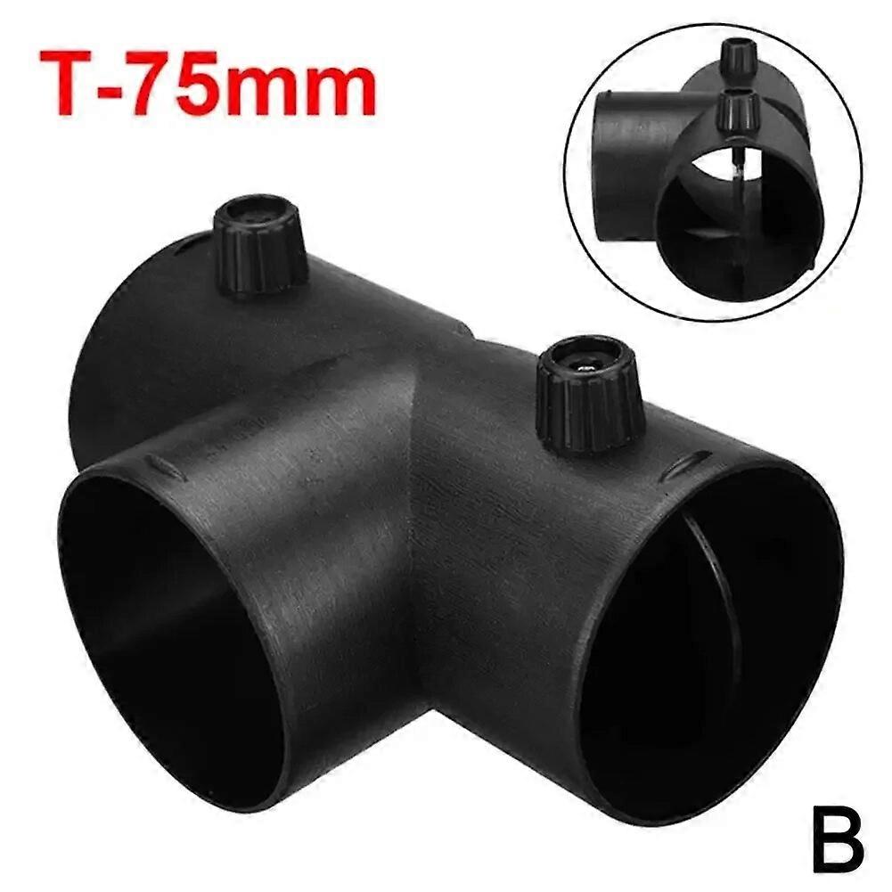 60mm 75mm Y T Car Heater Air Vent Ducting Piece Exhaust Connector Dual Closable Open Regulatin For Webasto Parking Heate I1L6