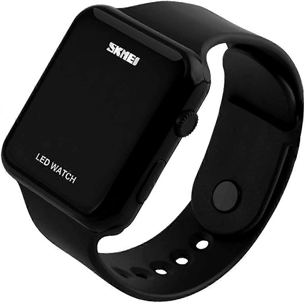 Large Face LED Digital Watch Electronic for Men Watch for Women