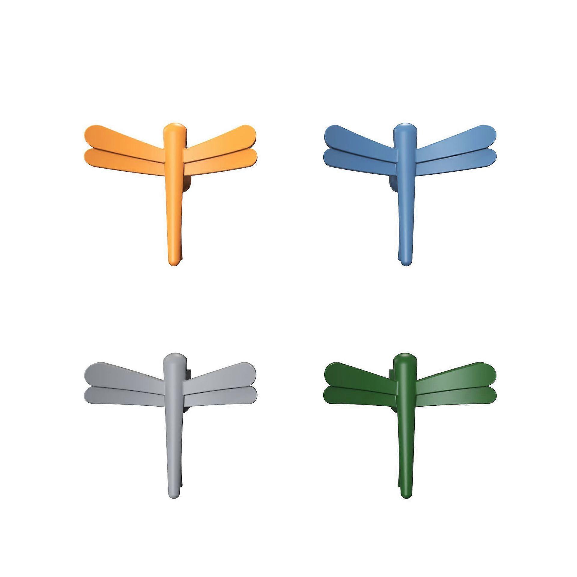 Multifunctional Hook with Sealing Clip and Data Cable Shape Storage Hook 4 PCS Magnetic Suction Durable for Home Use