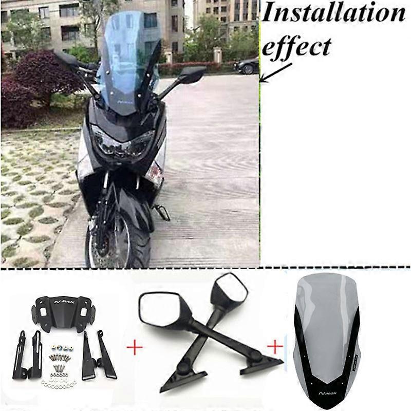 Modified Motorcycle Nmax nmax155 nmax adjustable windscreen windshield wind screen deflectors for nmax155 nmax 150 2016-2019