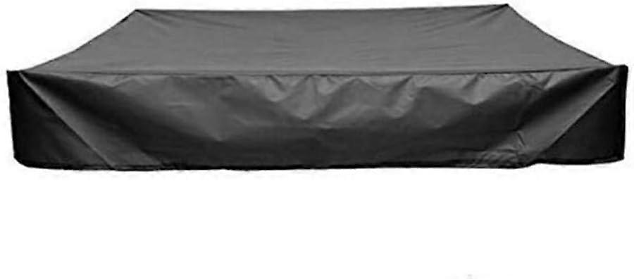 Sandbox Cover,Sandbox Cover with Drawstring,120 x 120cmx20cm Waterproof Sandpit Pool Cover to Protect The Sandbox from Rainwater