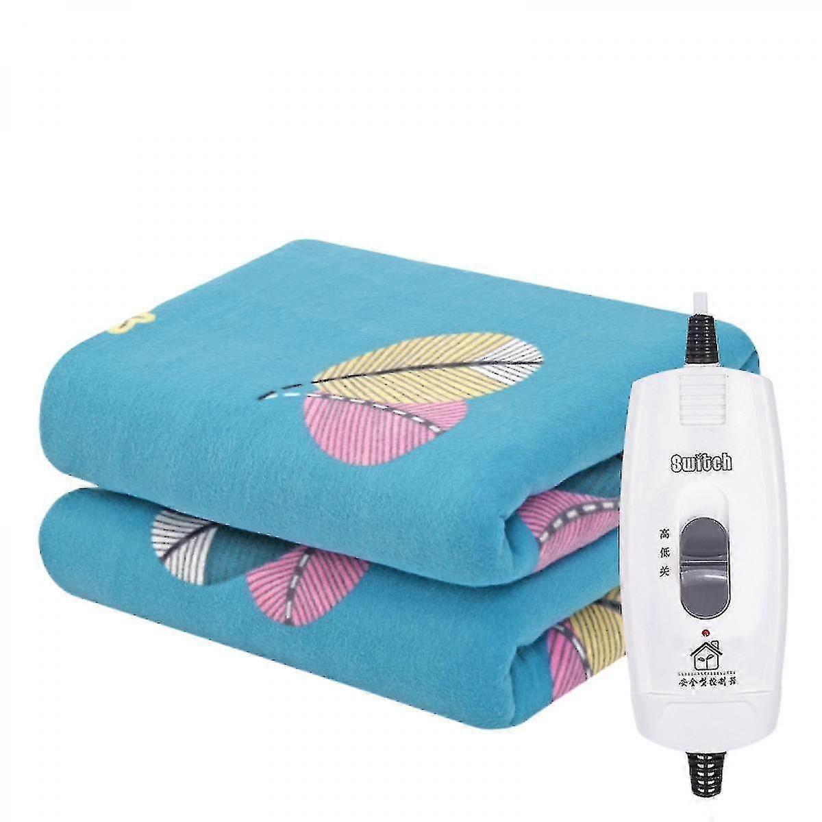Degrees Of Comfort Plush S | Single Controller W/ Auto Shut Off | Heated Blanket Twin Size For Bed | Machine Washable | 47x70