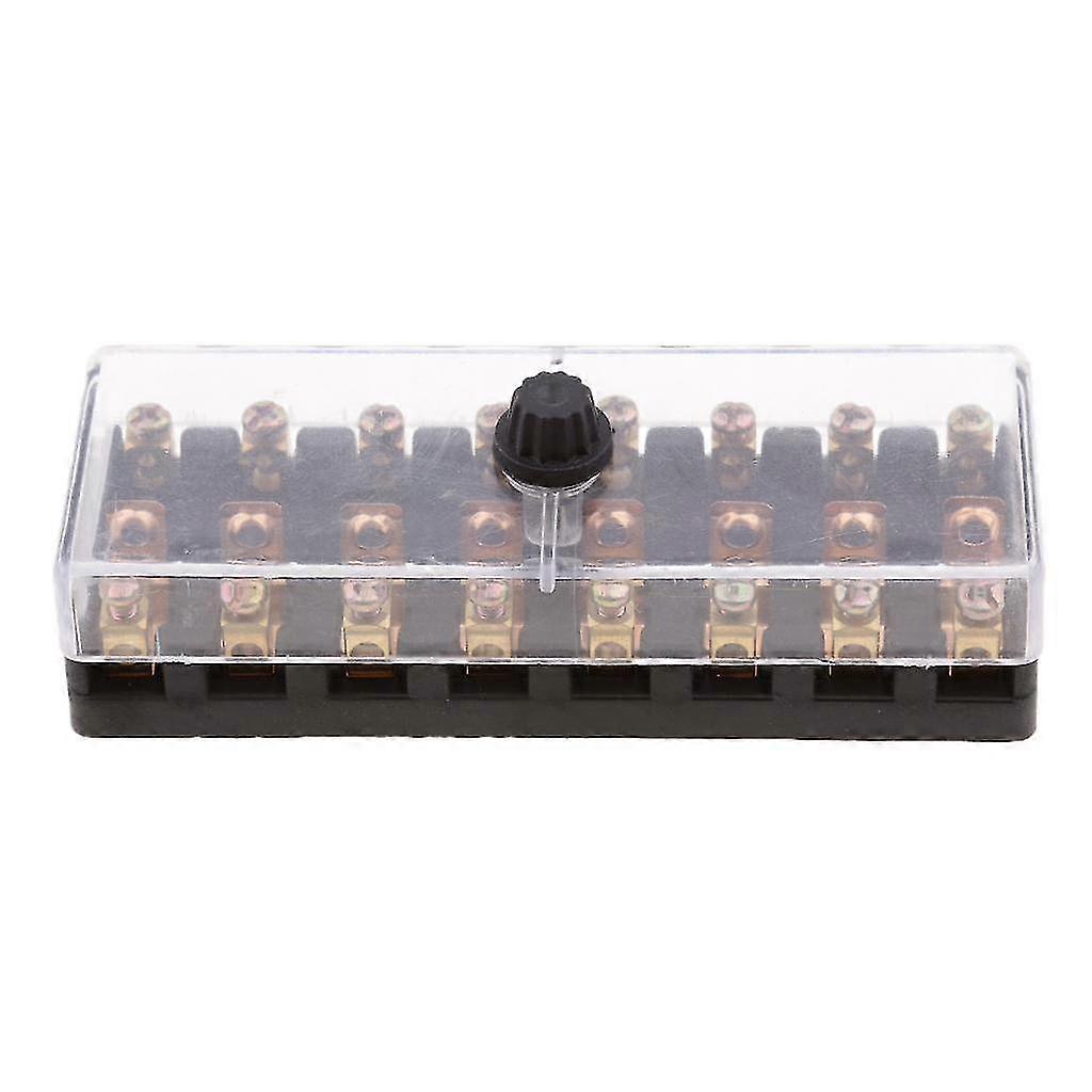 8-Wege-Sicherungshalter-Block-Sicherungskasten-Panel-Verteilerblock Autoboot Automobil