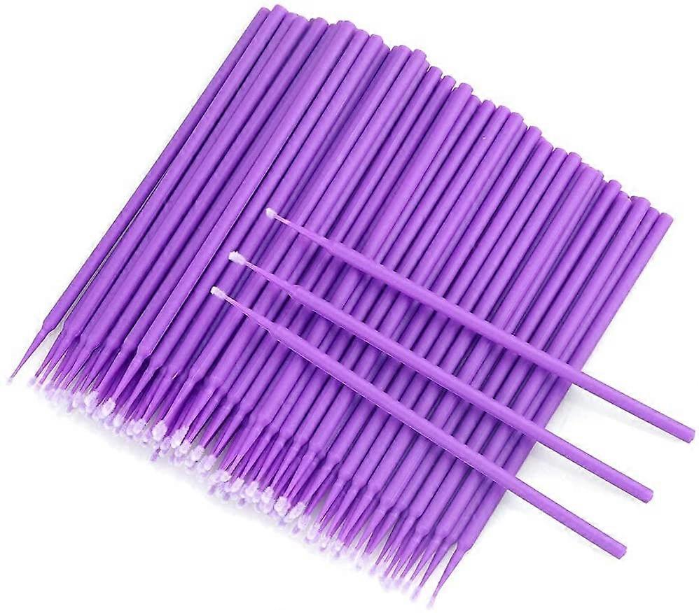 200PCS Micro Applicators Brushes, Disposable Eyelash Extension Swabs for Eyelashes Extensions