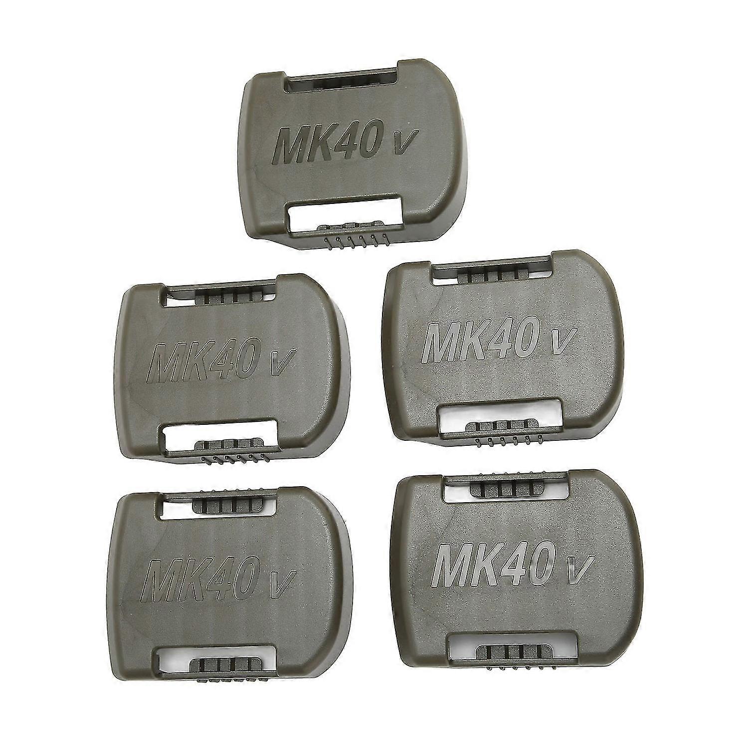 xj5Pcs Li Ion Battery Holder Portable Power Tool Battery Storage Rack with Countersunk Screw Holes com