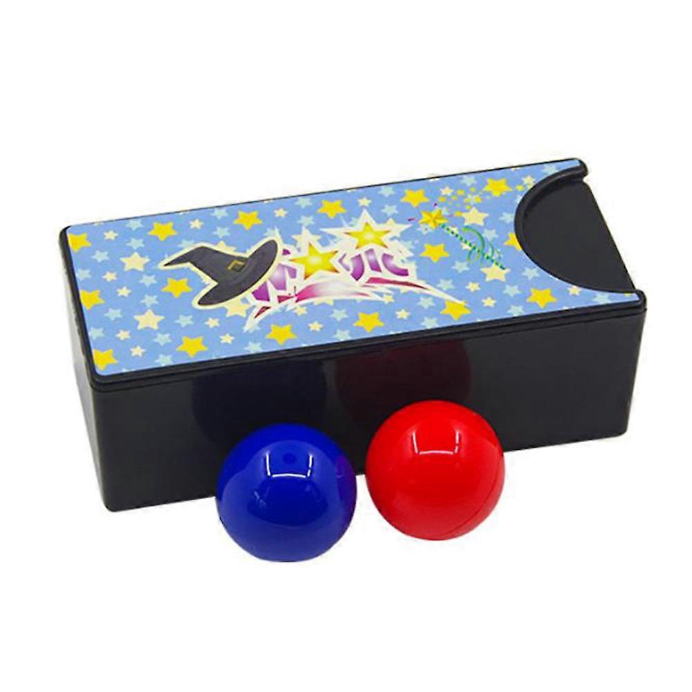 Magic Box with 2 Color-Changing Balls, Multifunctional Game Props for Kids and Adults