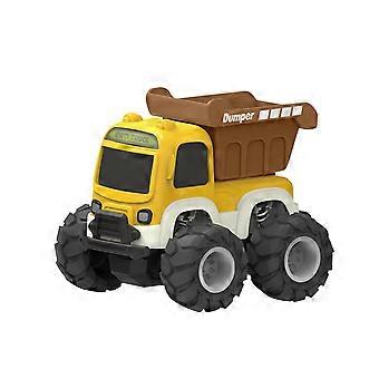 Children's Educational Construction Vehicle, Manual Performance Toy, An Inertial Mini Vehicle For Boys