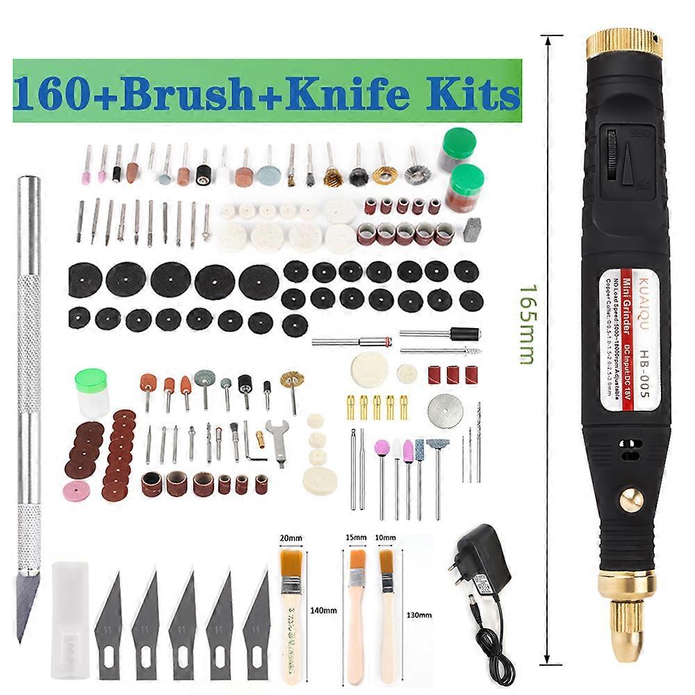 5000-18000rpm Electric Drill Grinder Engraver Pen Adjustable Removable Mini Electric Rotary Tool DIY Machine for Woodworking