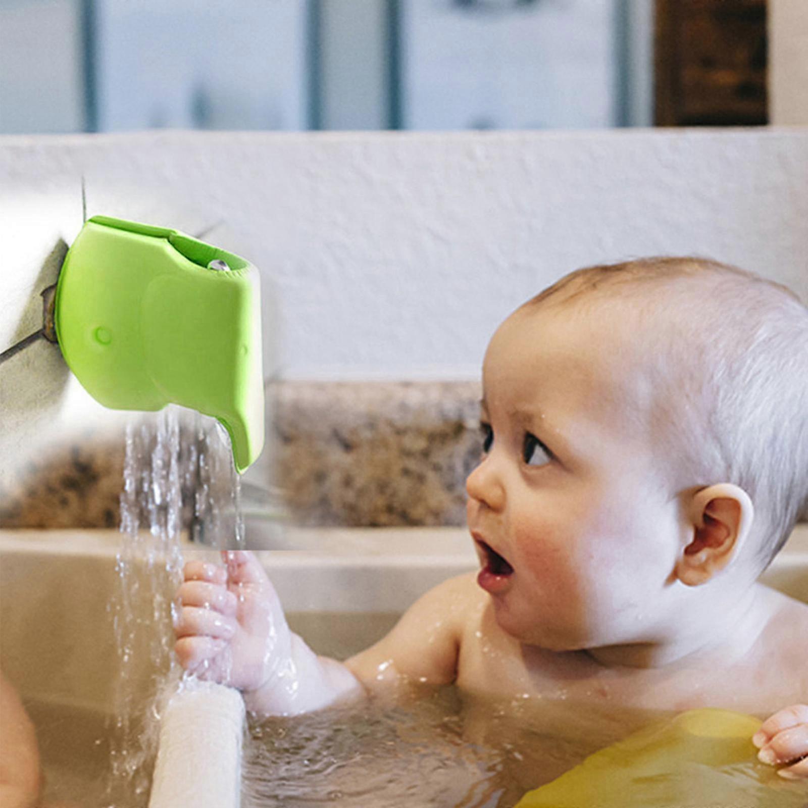 2 قطعة غطاء صنبور الحمام ، غطاء صنبور الأمان واقي الطفل حوض الاستحمام صنبور غطاء واقي للأطفال ، غطاء صنبور حوض الاستحمام من السيليكون