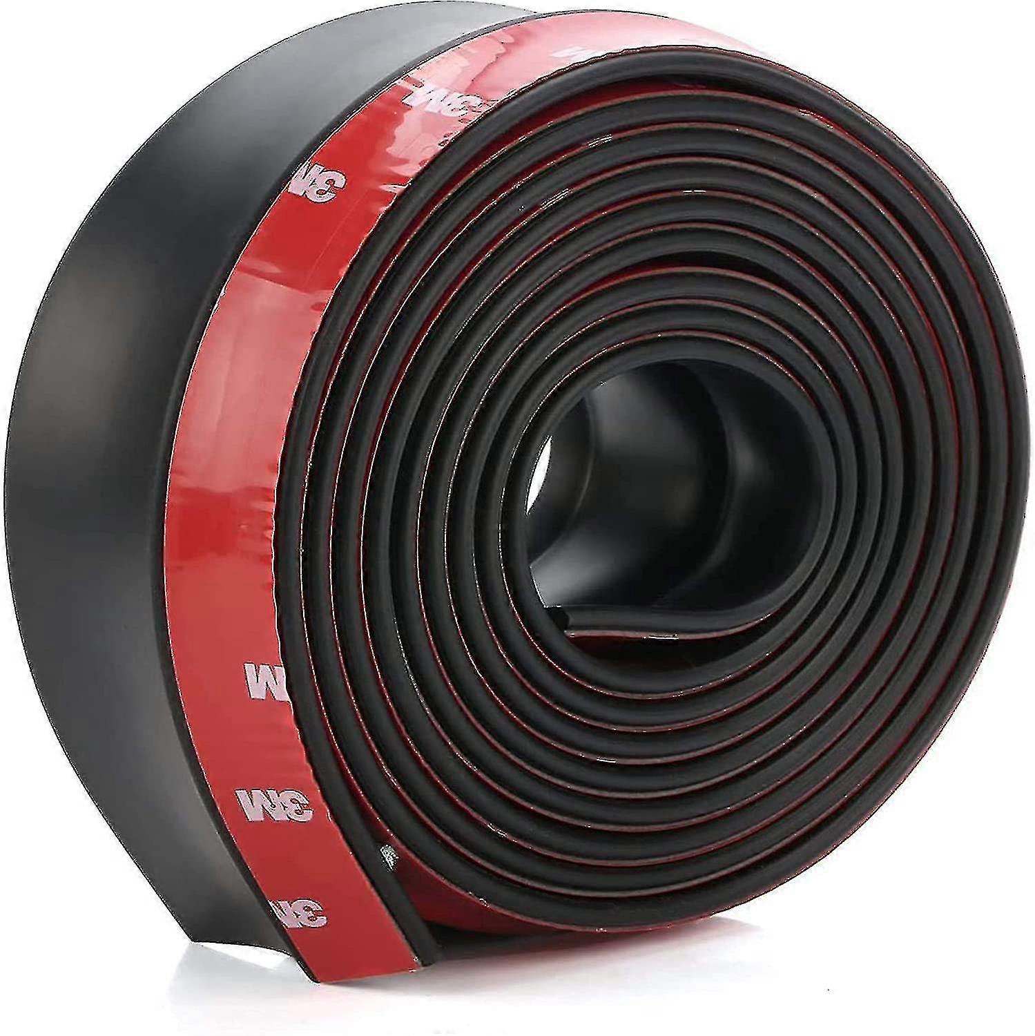 車ユニバーサルフロントバンパースポイラーリップディーカムカーバンパーリップラバースポイラー8.2ft/2.5mバンパーステッカー車用トラックSUV