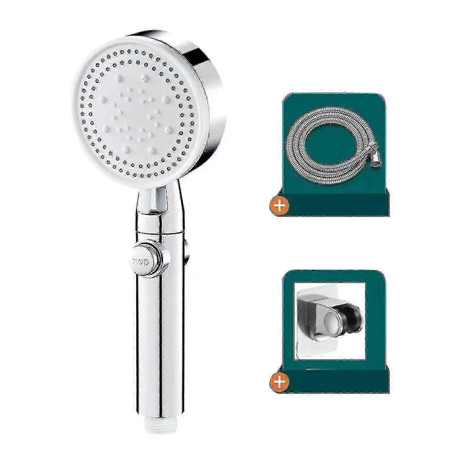 Multi-functional High Pressure Shower Head With 5 Modes,high Pressure Handheld Shower Head With On/off Switch U