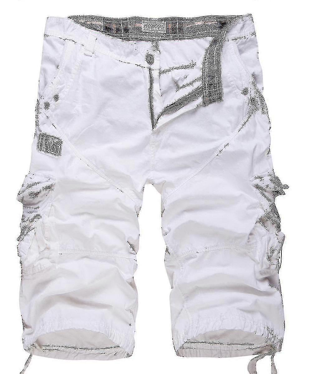 Short cargo décontracté d'extérieur pour hommes avec multi poches
