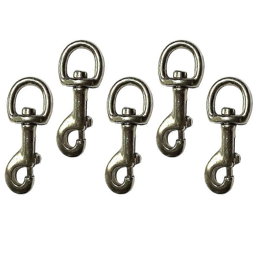 5pcs Dog Buckle Camping Home Accessories Clasp Pet Clip Swivel Trigger Snap Hook